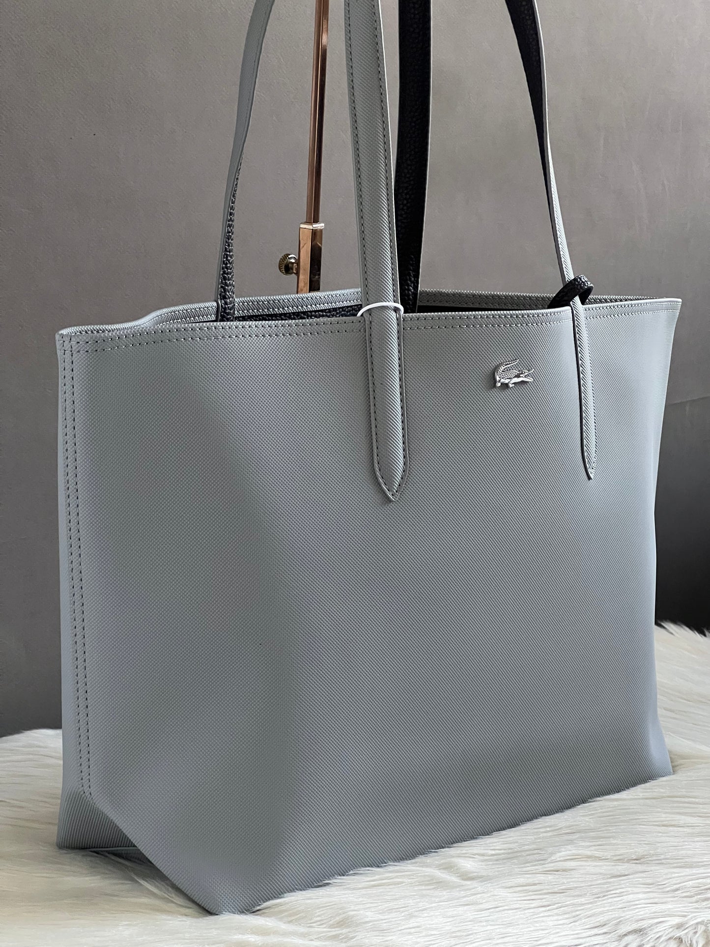 Lacoste Women’s Anna Reversible Tote with Pouch