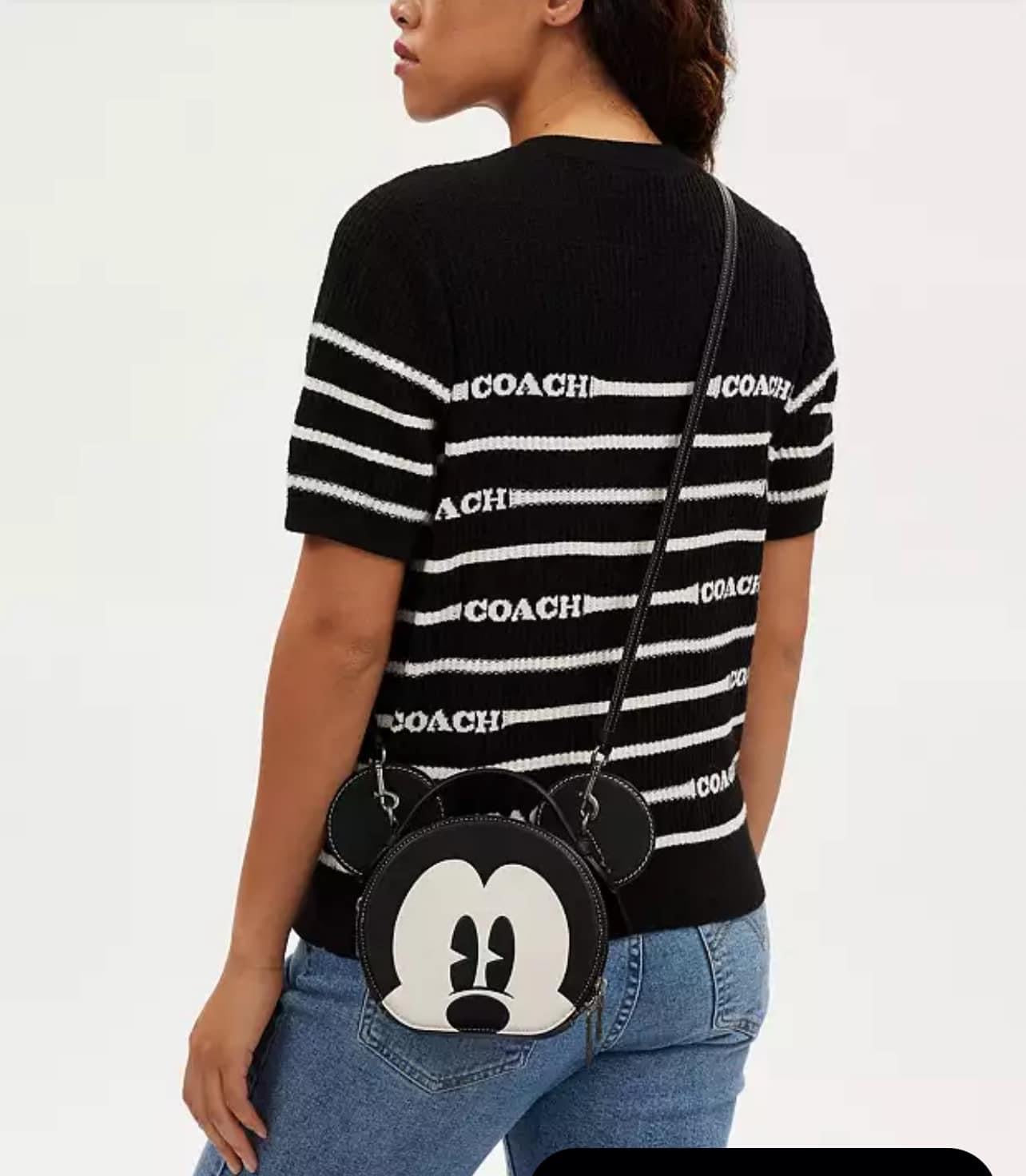 Disney X Coach Mickey Mouse Ear Bag