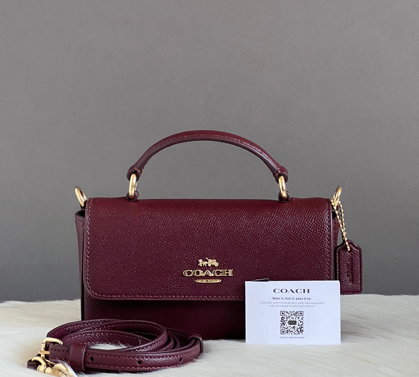 Coach Mini Josie Top Handle Bag