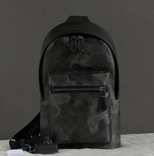 Coach West Pack In Signature Camo Print