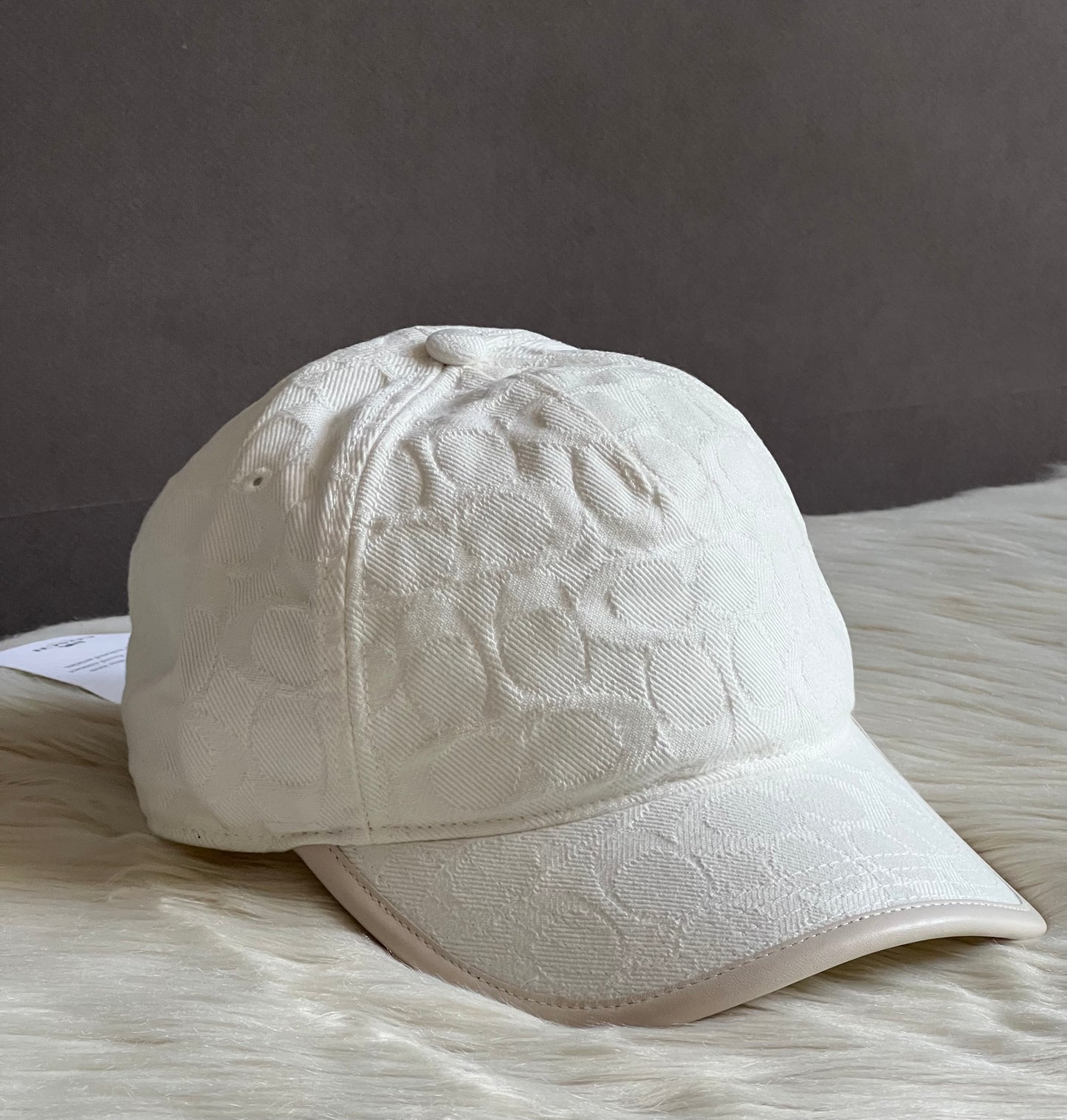 Coach Signature Jacquard Baseball Hat
