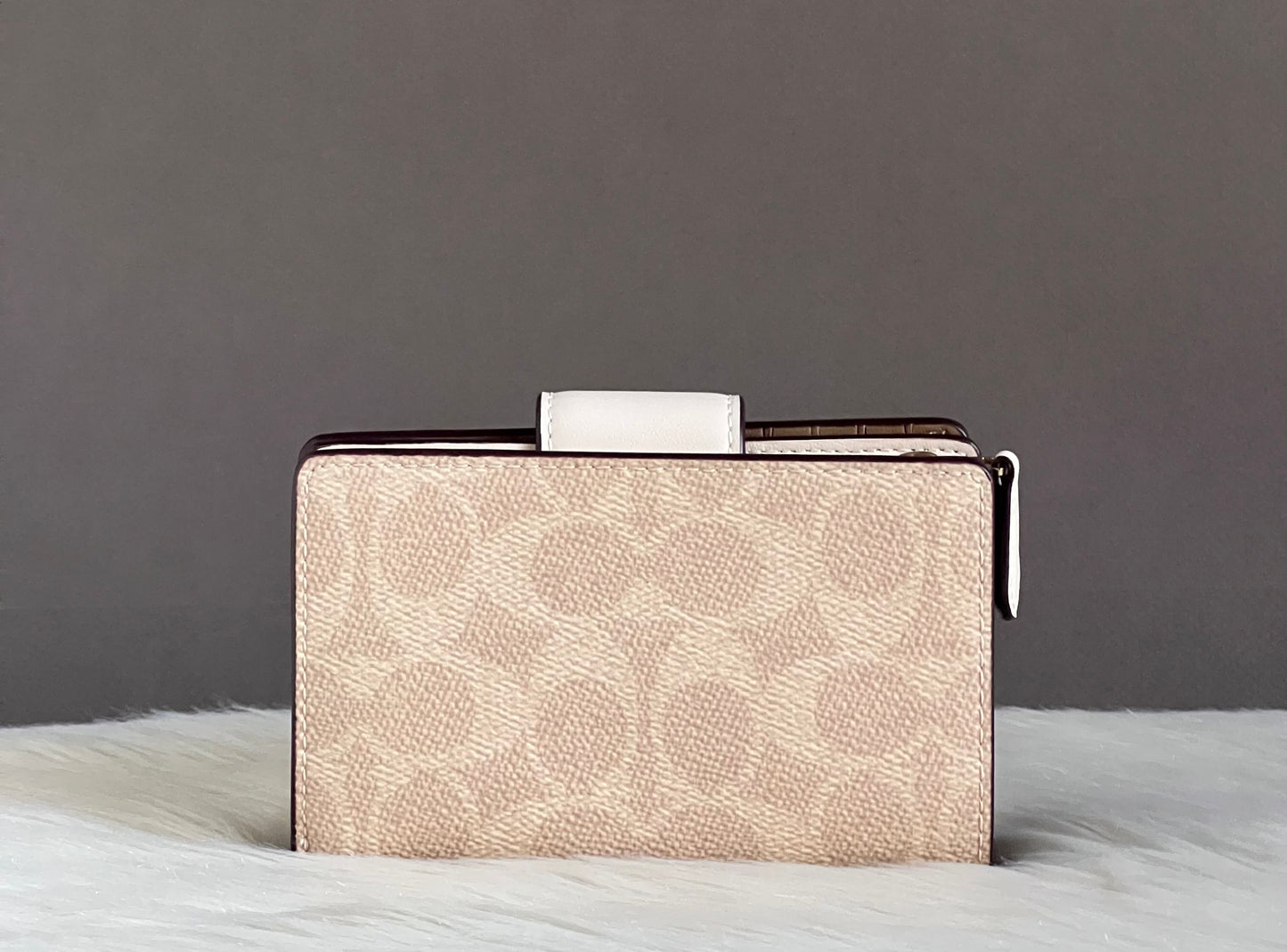 Coach Phone Wallet In Signature Canvas