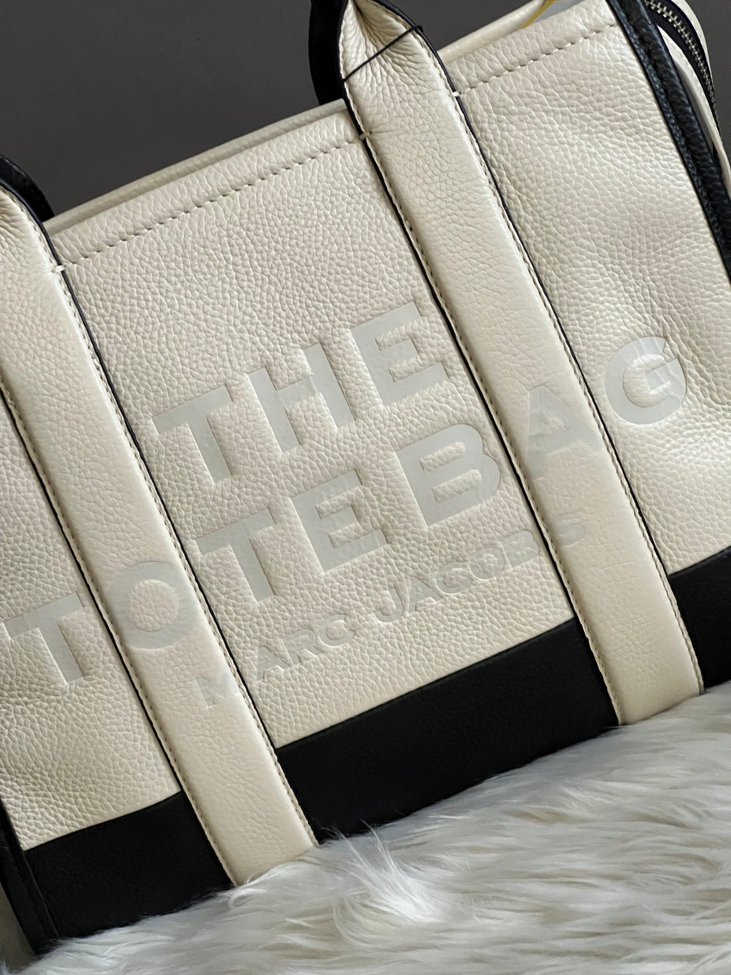 Marc Jacobs The Colorblock Leather Medium Tote Bag