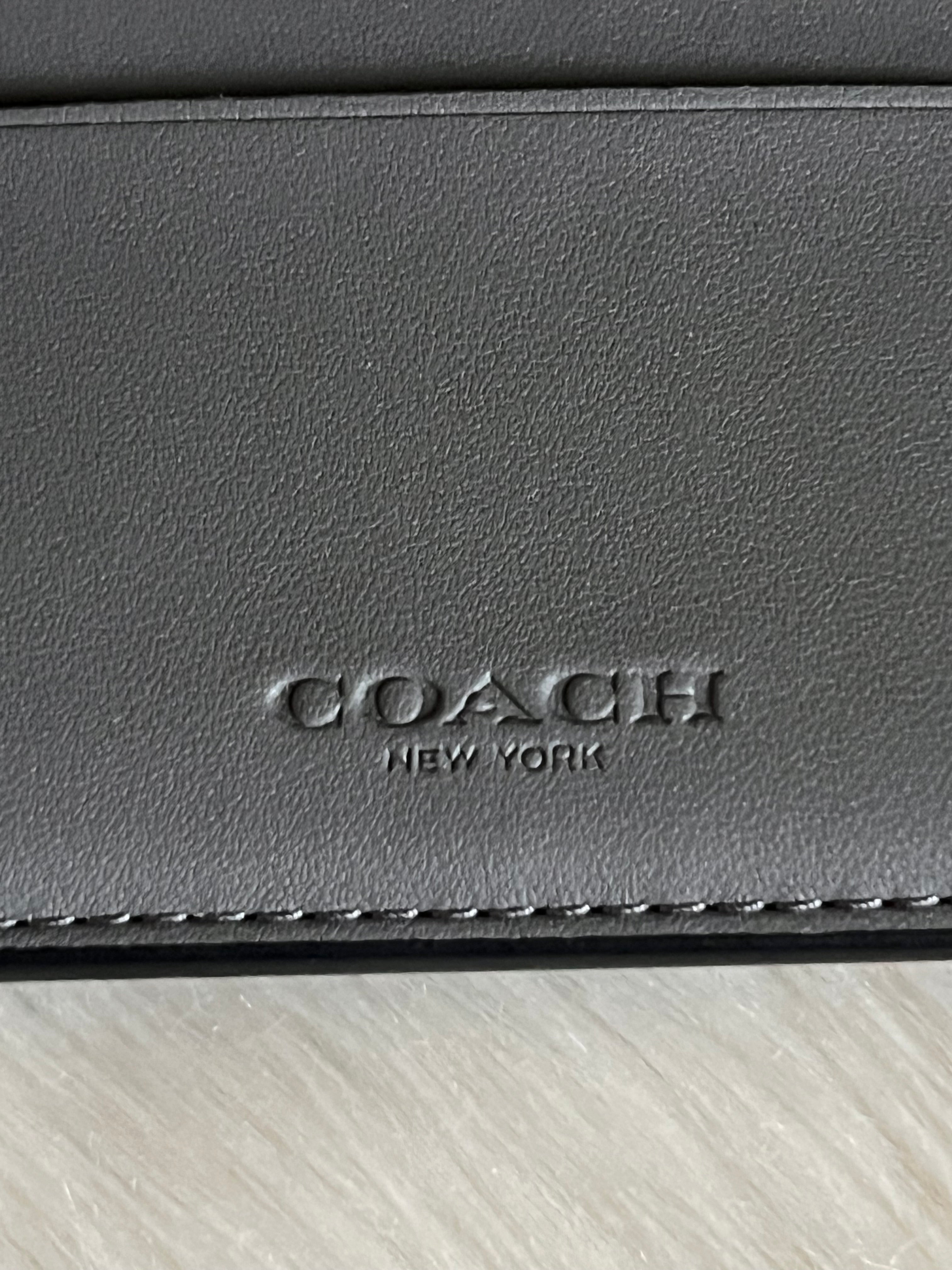 Coach Passport Case with Patches – Club de Mode