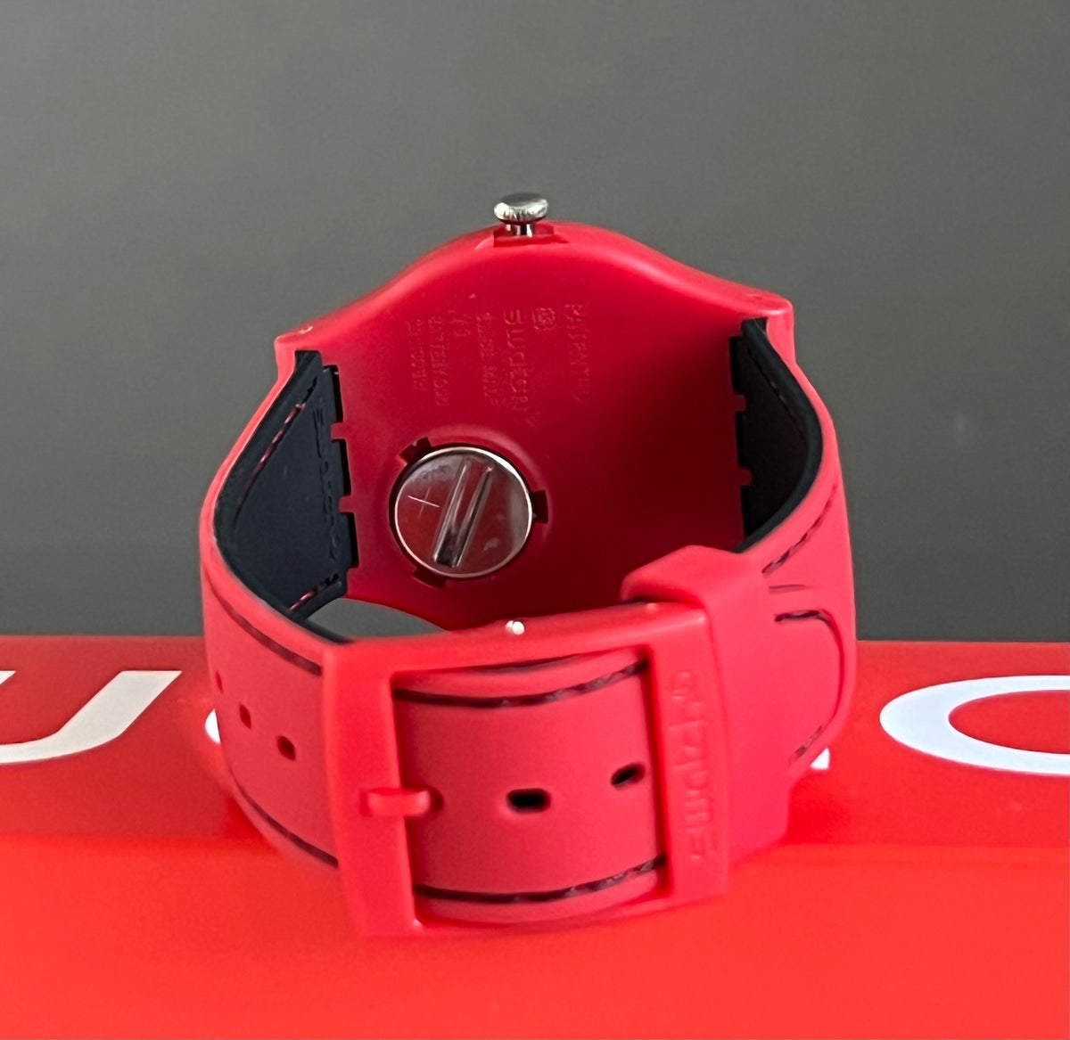 Swatch Red Brake Watch