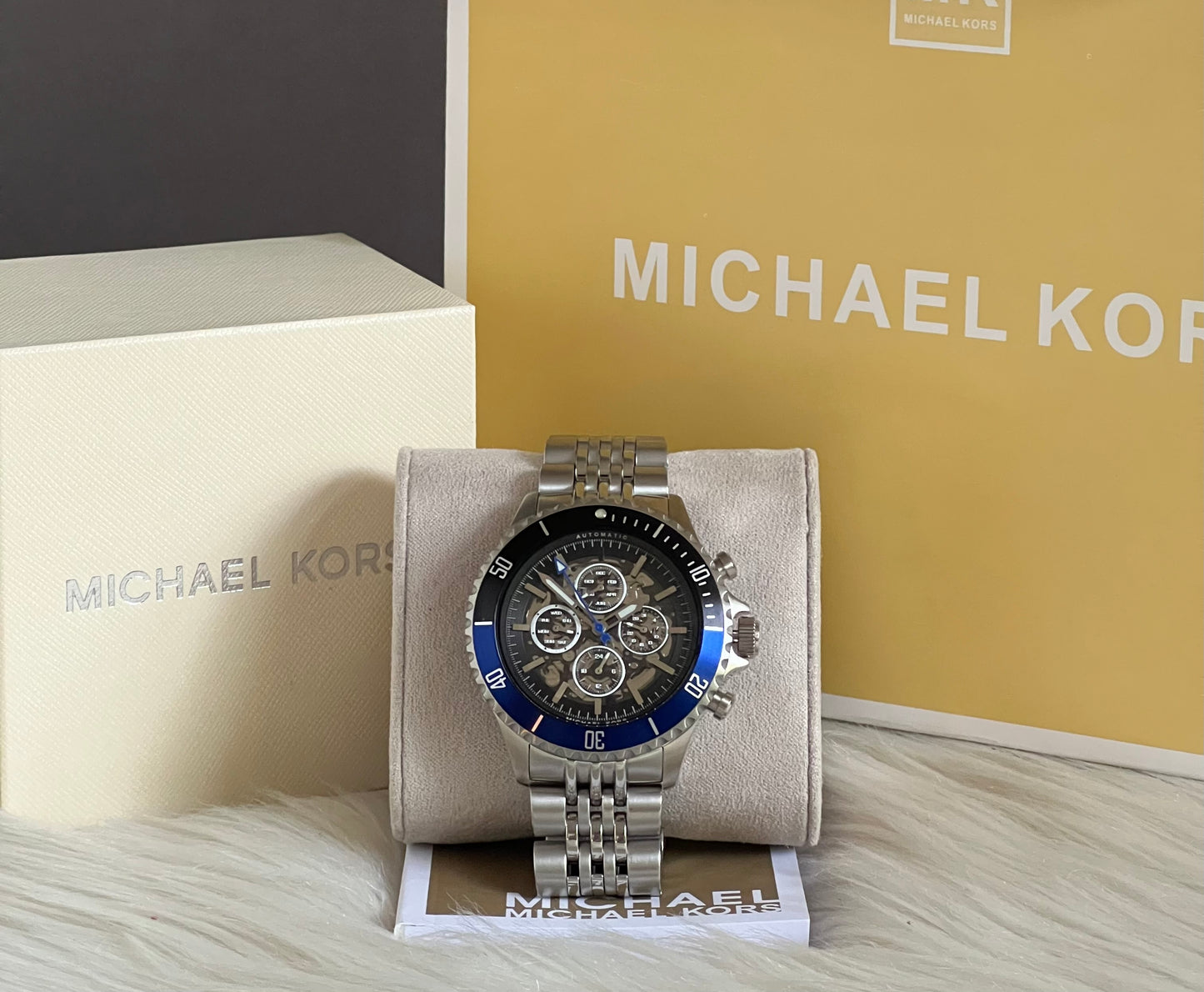 Michael Kors Men’s Bayville Automatic Chronograph Watch