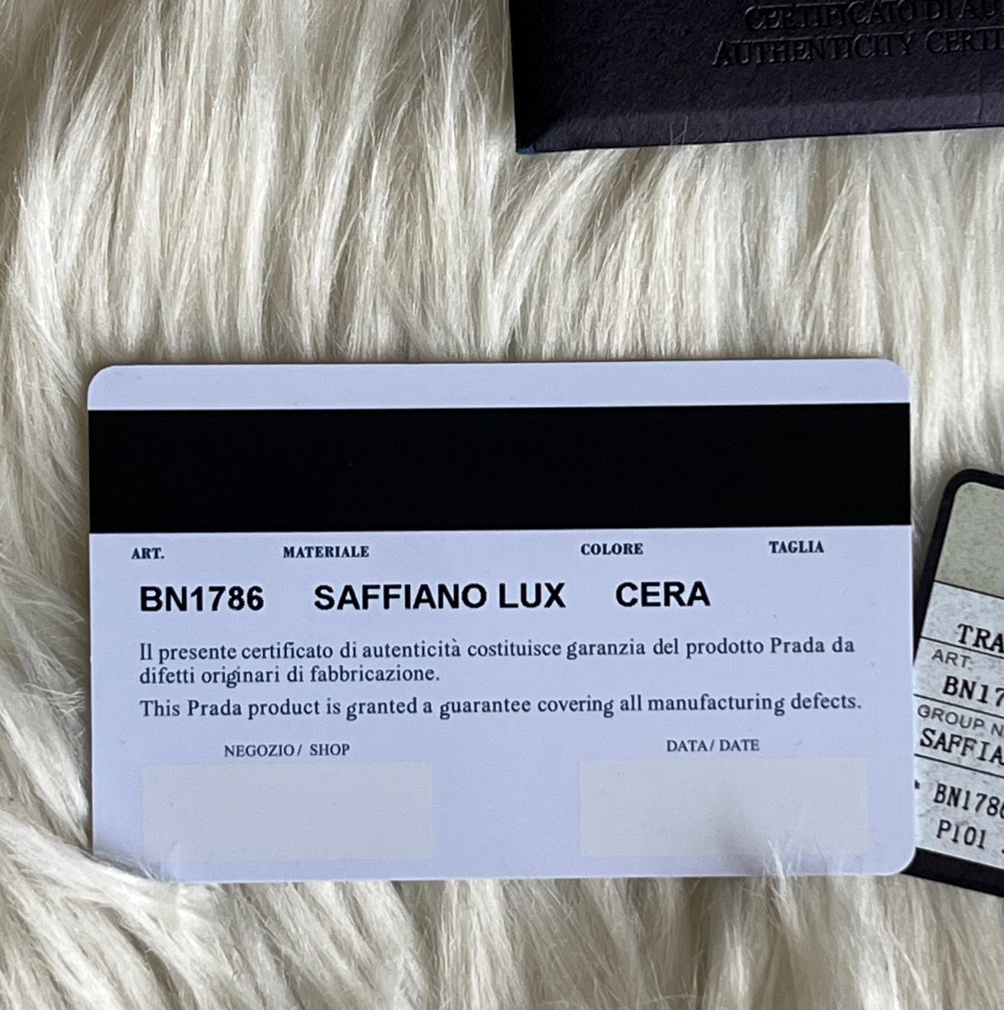 Prada Saffiano Lux Tote Bag