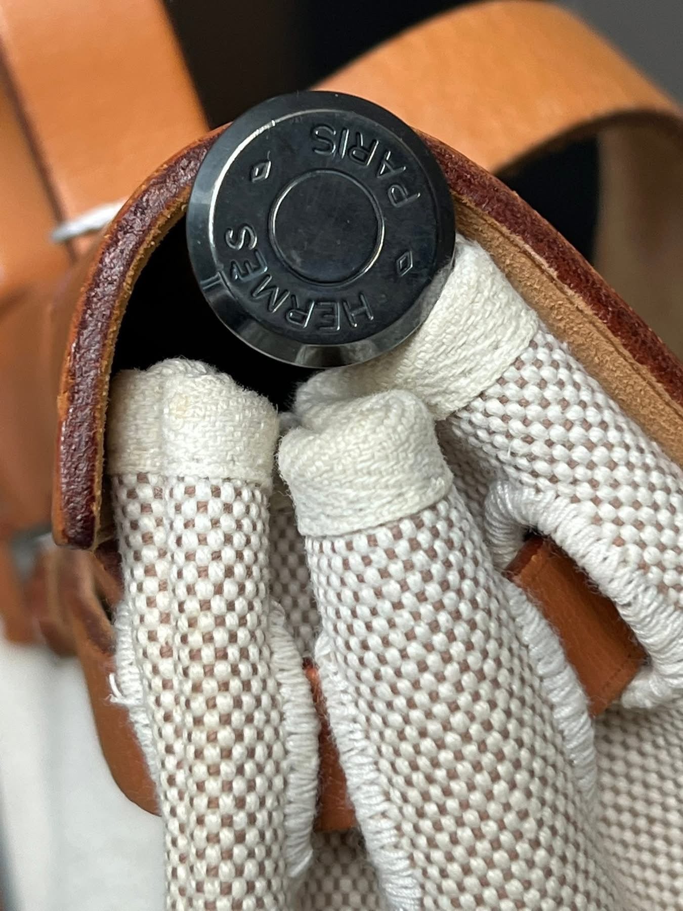 PRE-LOVED - Hermes Vintage Herbag 31 2-in-1 Bag