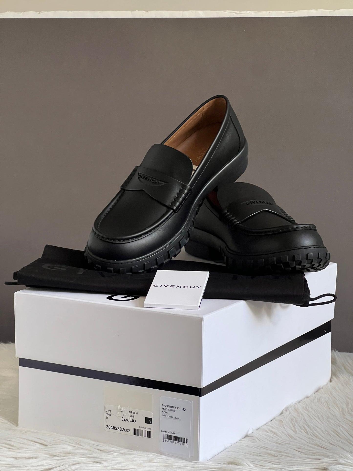 Givenchy Echo Leather Men’s Loafers