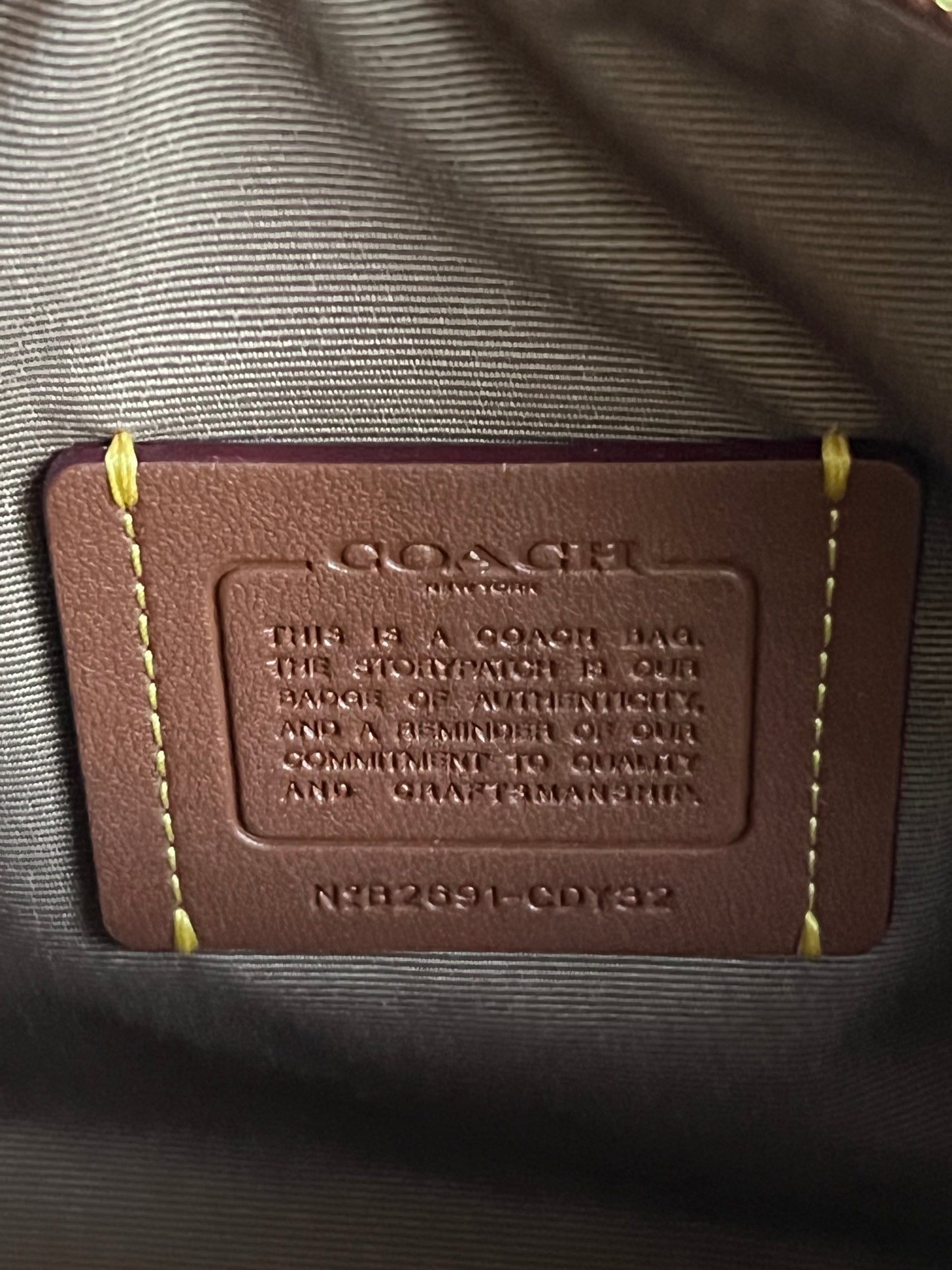 Coach Mini Rowan Crossbody Bag