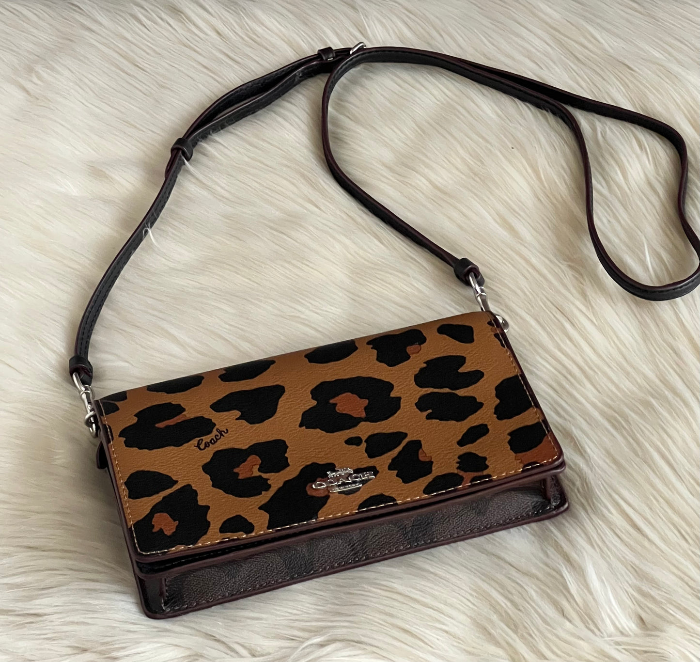 Coach Anna Foldover Clutch Crossbody