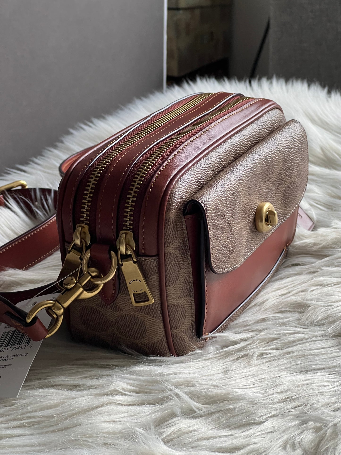 Coach Willow Camera Bag in Signature Canvas