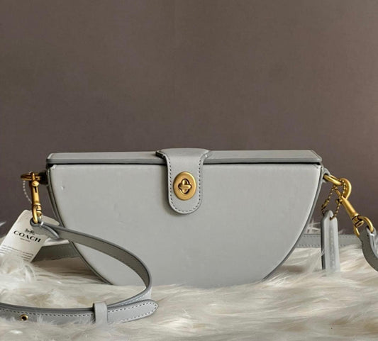 Coach City Blocks Semi Circle Bag