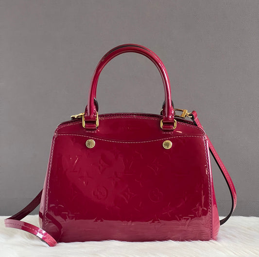 Louis Vuitton Monogram Brea BB in Vernis Leather Crossbody