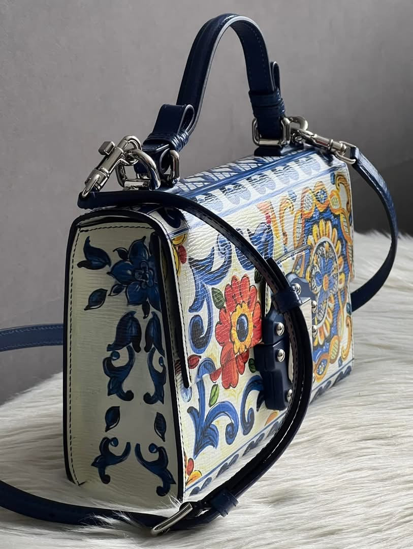 Dolce & Gabbana Majolica Lucia Crossbody Bag