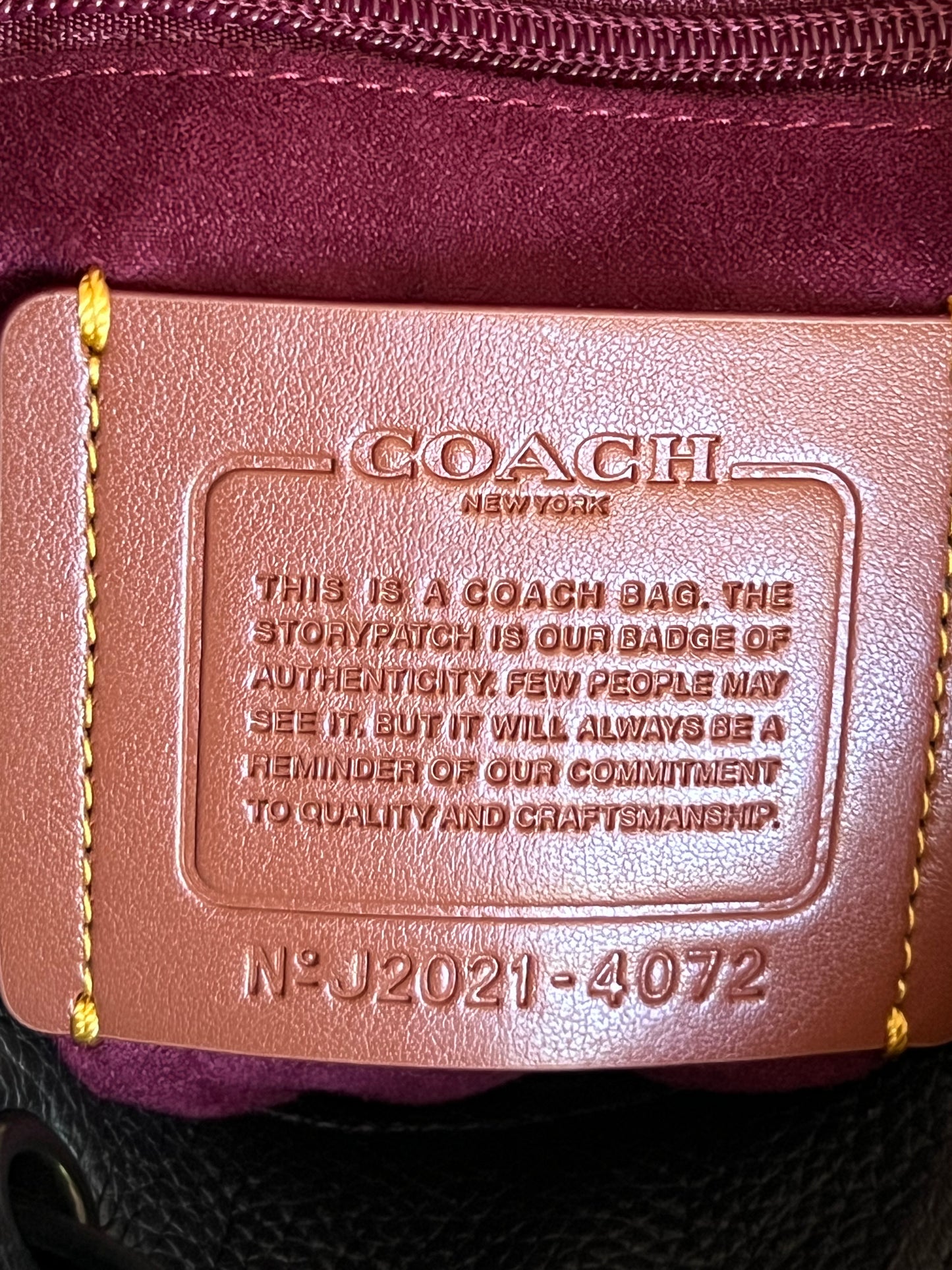 Coach Hitch Backpack with Horse and Carriage Print