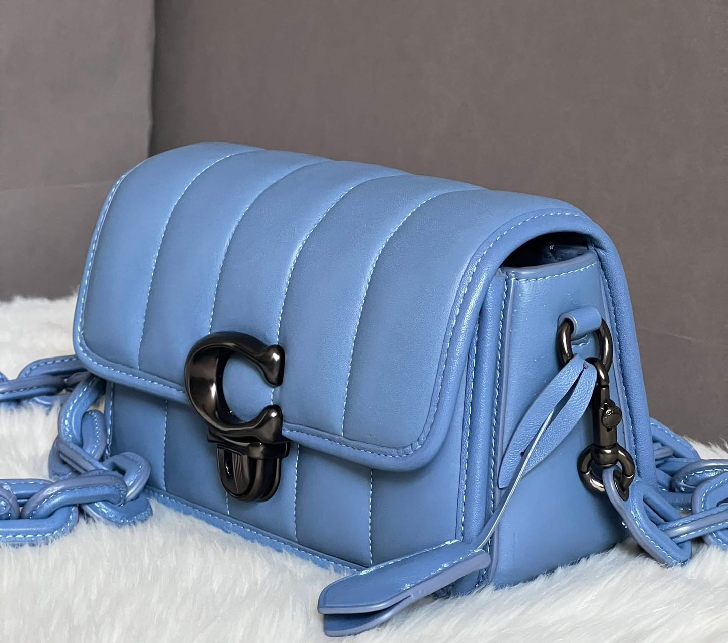 Coach Studio Shoulder Bag 19 with Quilting - “AS IS”