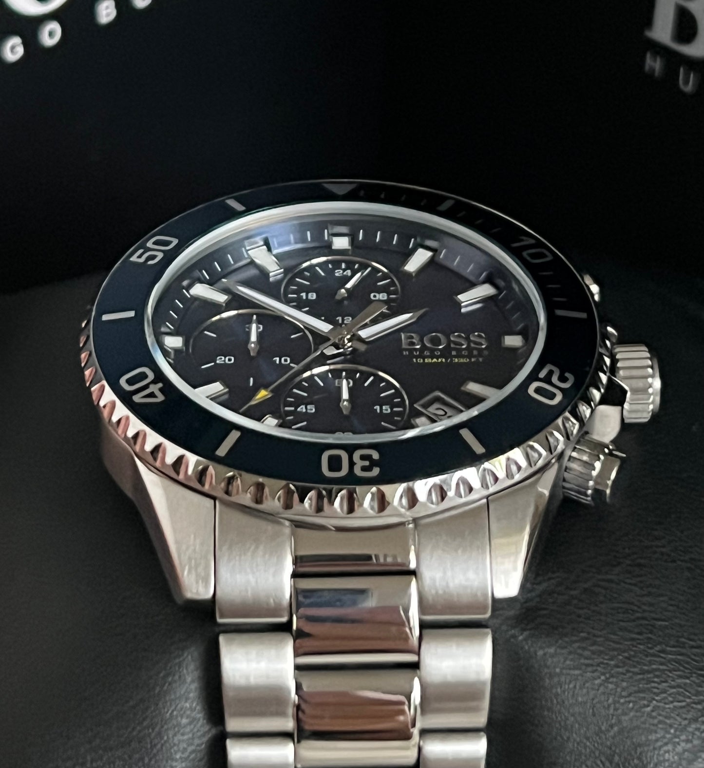 Hugo Boss Men’s Admiral Blue Dial Watch