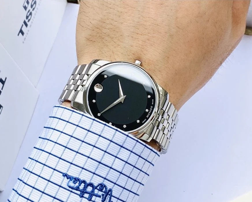 Movado Men’s Museum Classic 11 Diamond Watch