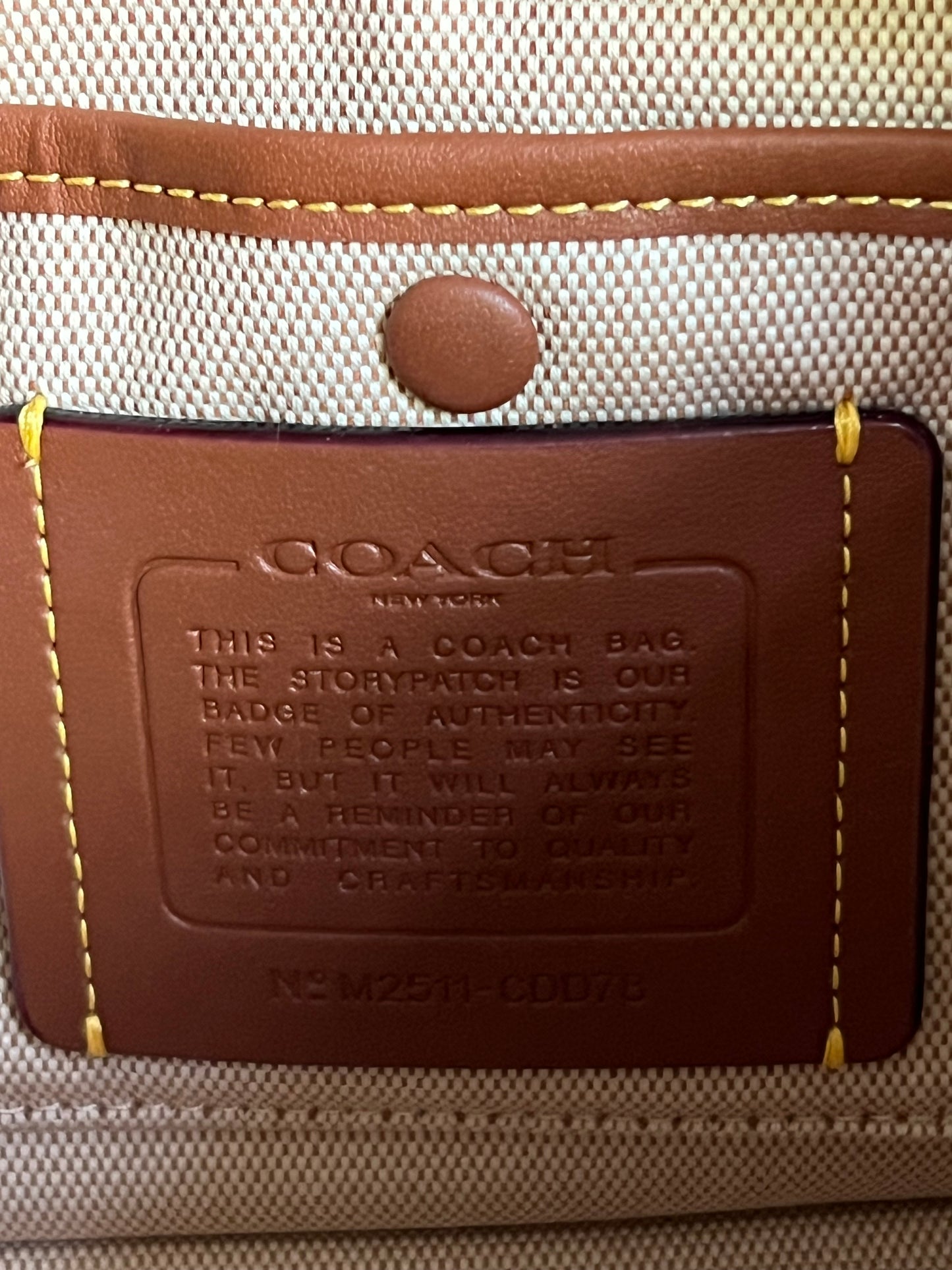 Coach Suede Waverly Bag