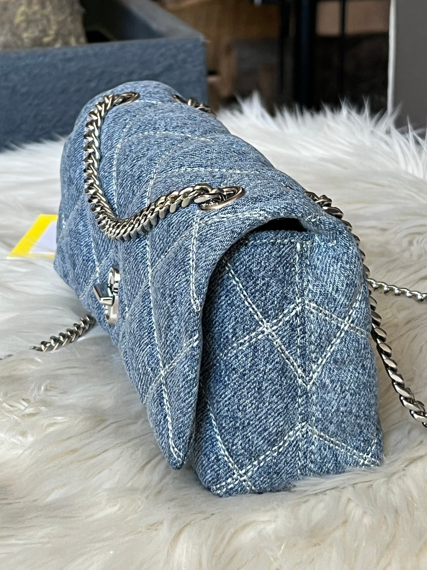 Marc Jacobs The Quilted Small Dual Chain Crossbody Bag