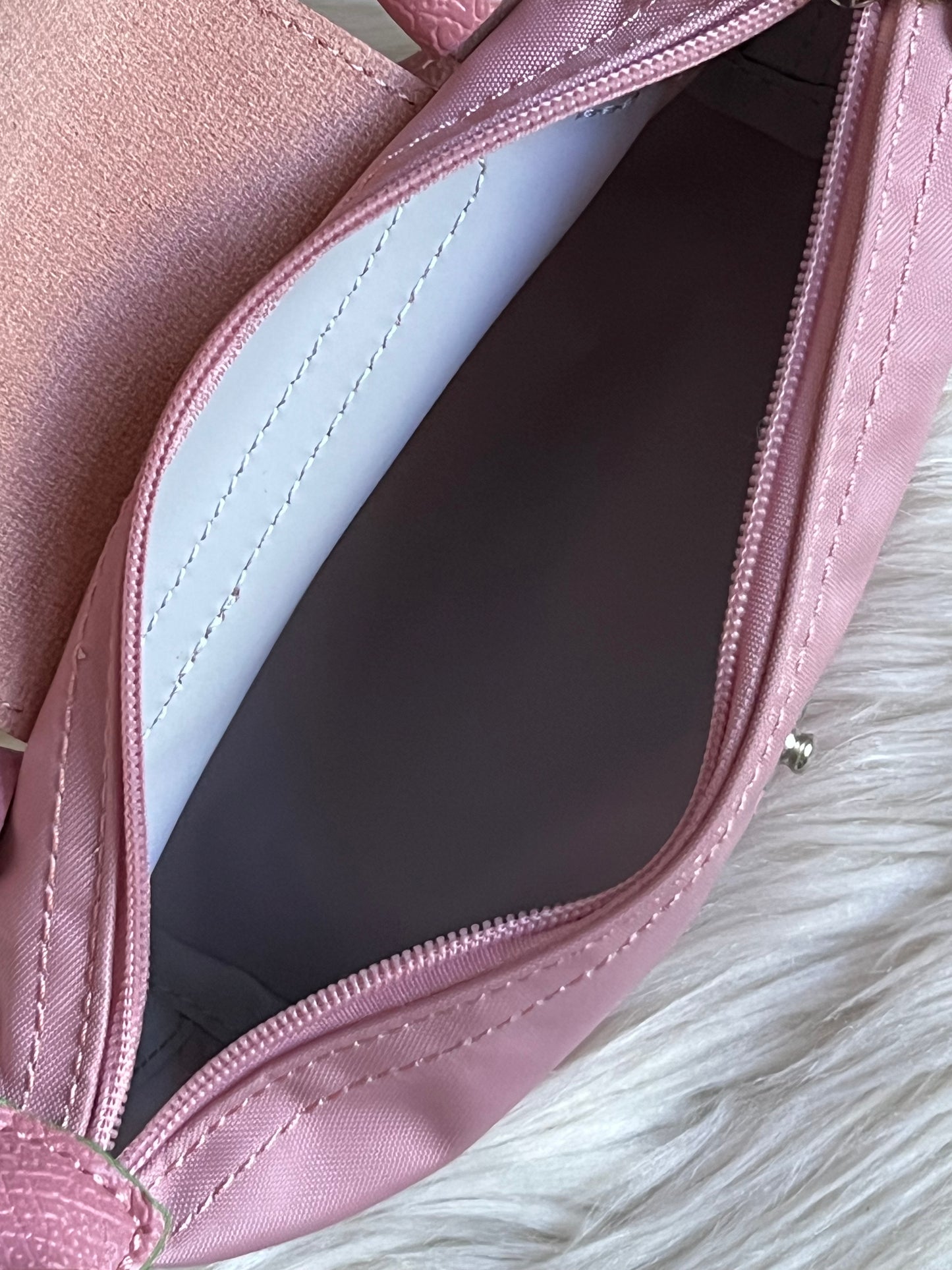 Longchamp XS Le Pliage Original Pouch with Strap