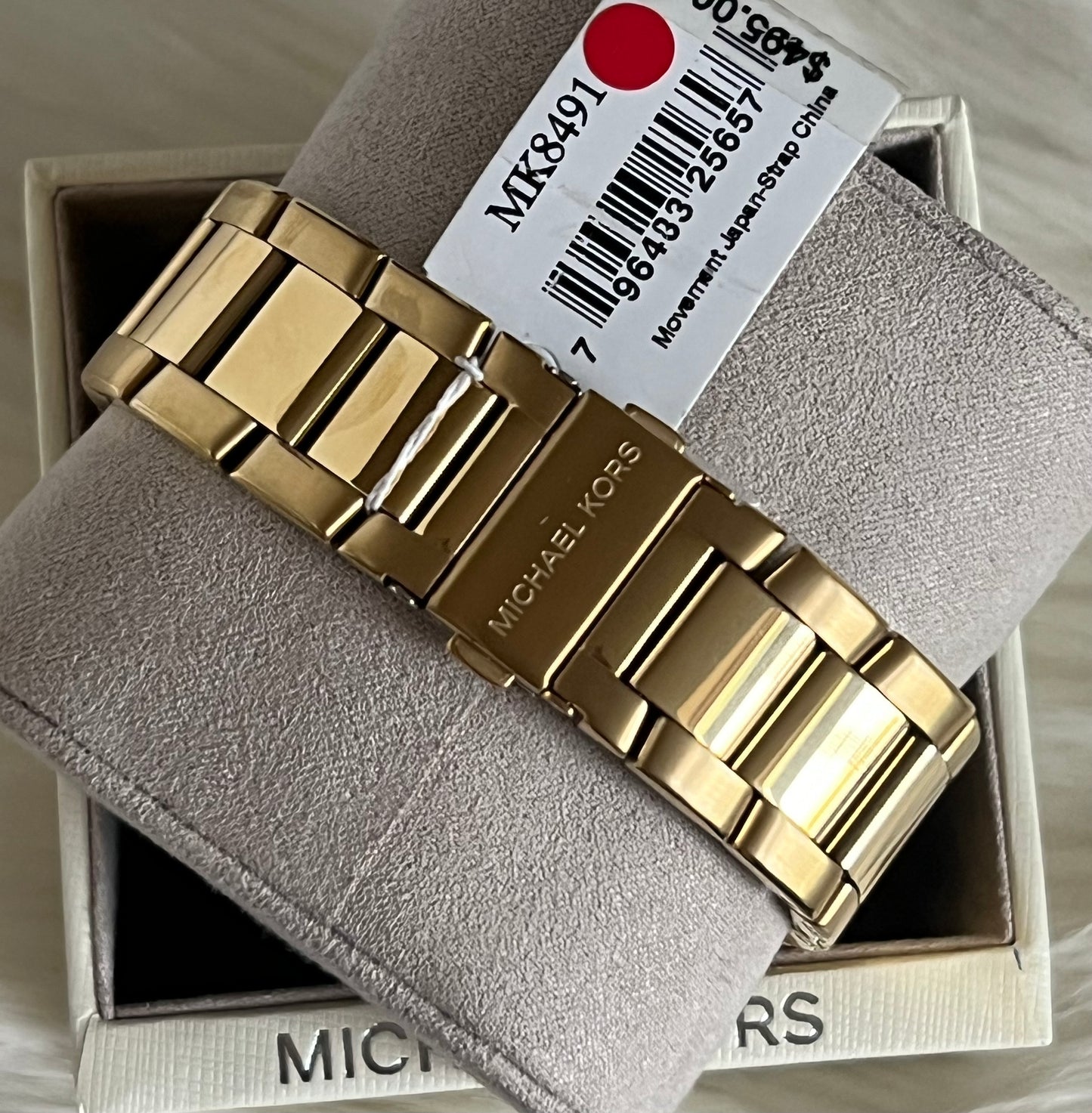 Michael Kors Men’s Gold-Tone Gage Watch