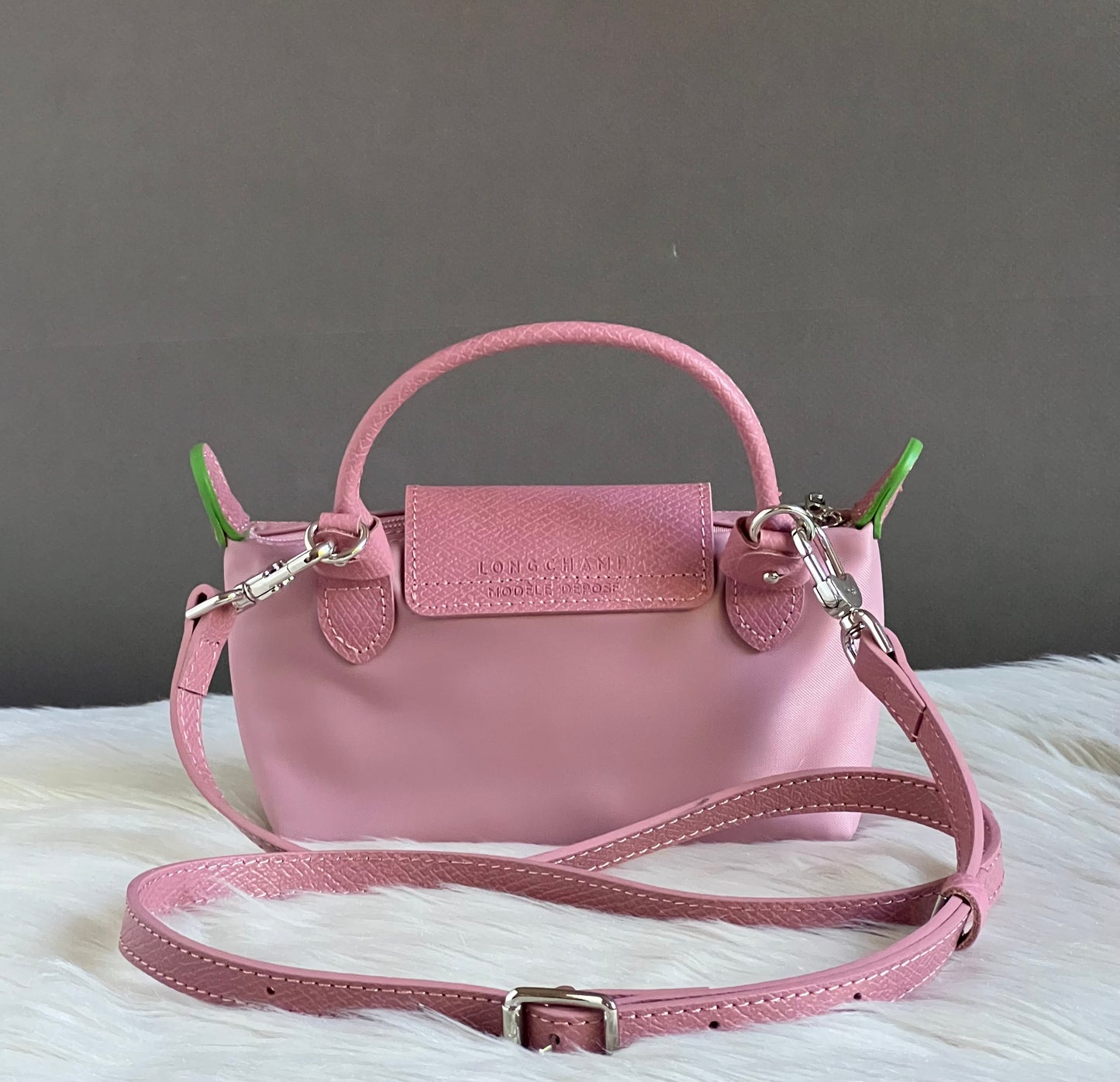 Longchamp XS Le Pliage Original Pouch with Strap