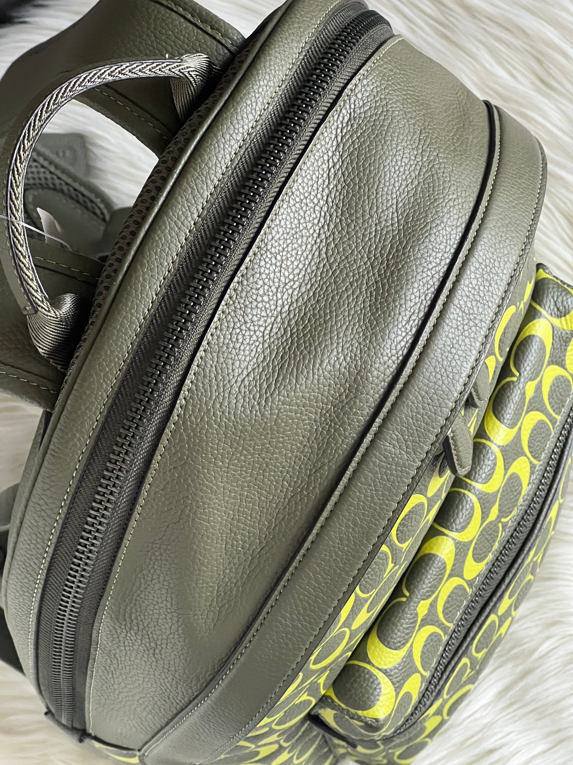 charter club leather backpack Coach Charter Backpack In Signature Leather – Club de Mode