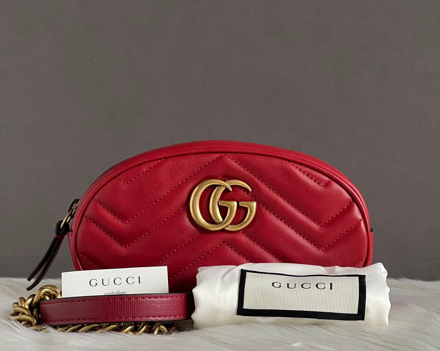 Gucci Mini Marmont Two-Way Bag