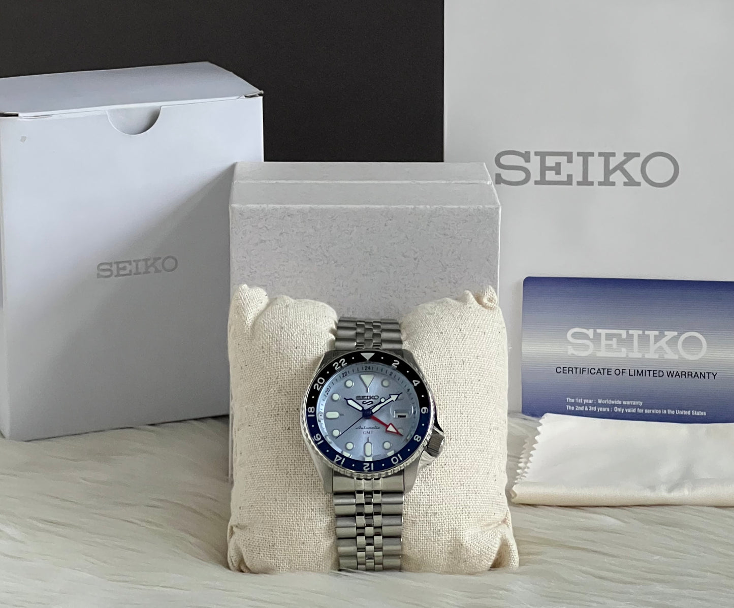 Seiko Men’s 5 Sports GMT Automatic Watch