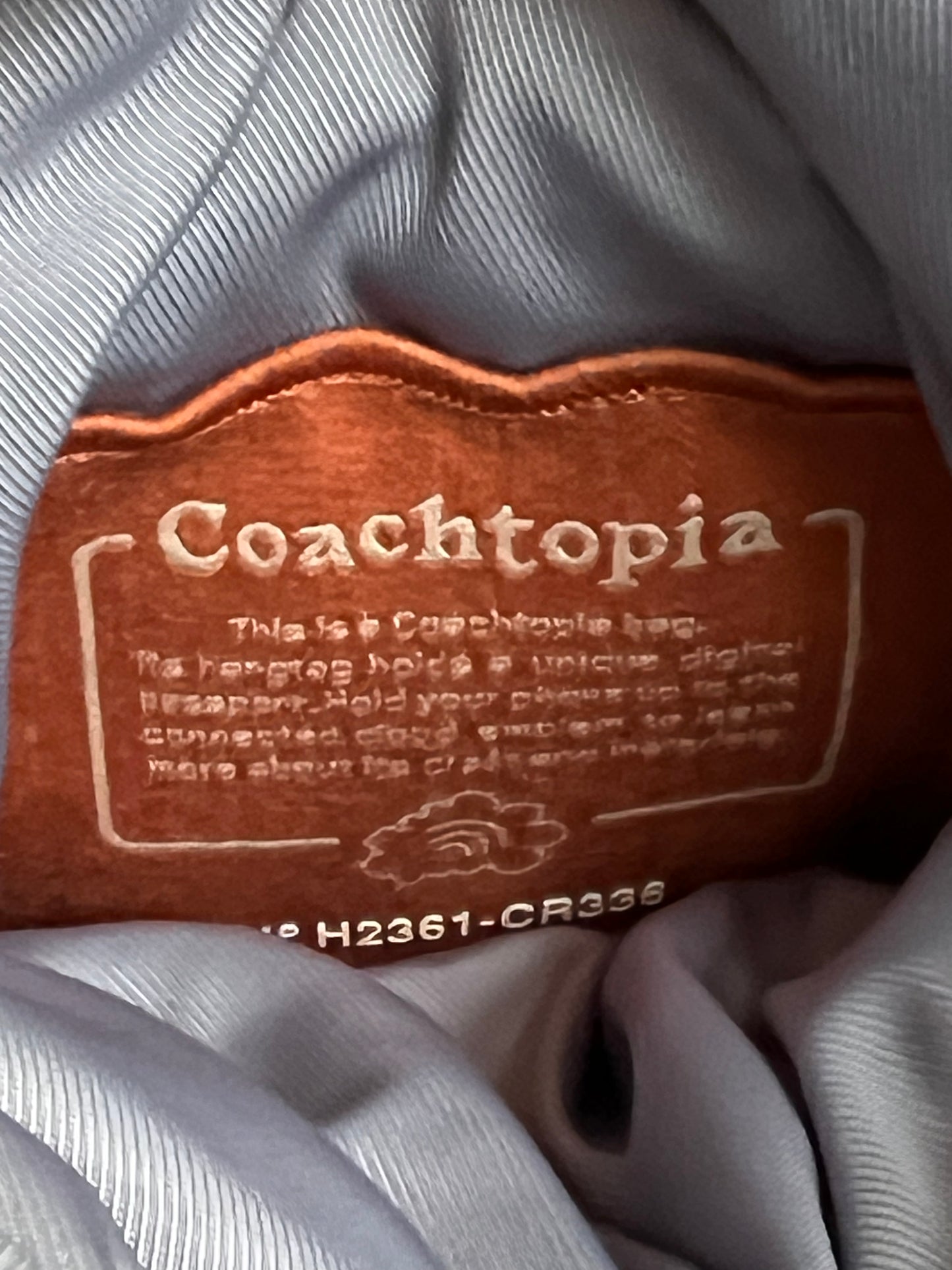 Coachtopia Loop Puffy Heart Bag