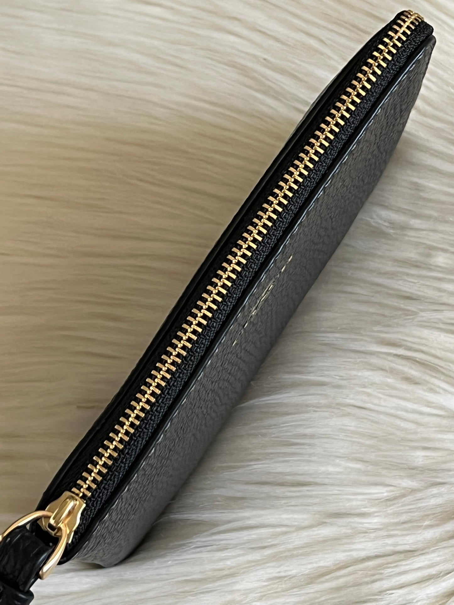 Coach Corner Zip Wristlet