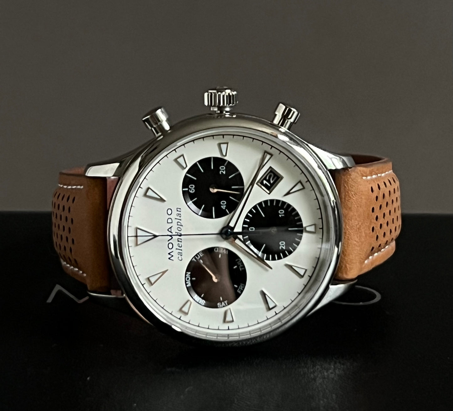 Movado Men’s Heritage Calendoplan Chronograph Watch