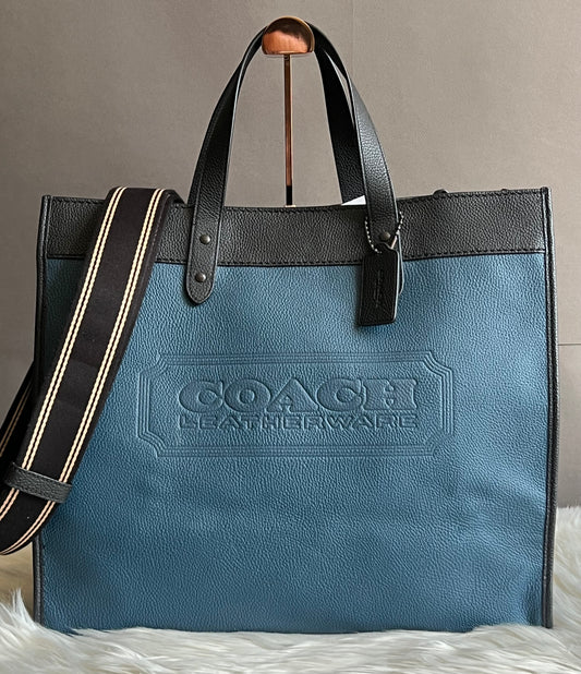 Coach Field Tote 40 with Coach Badge