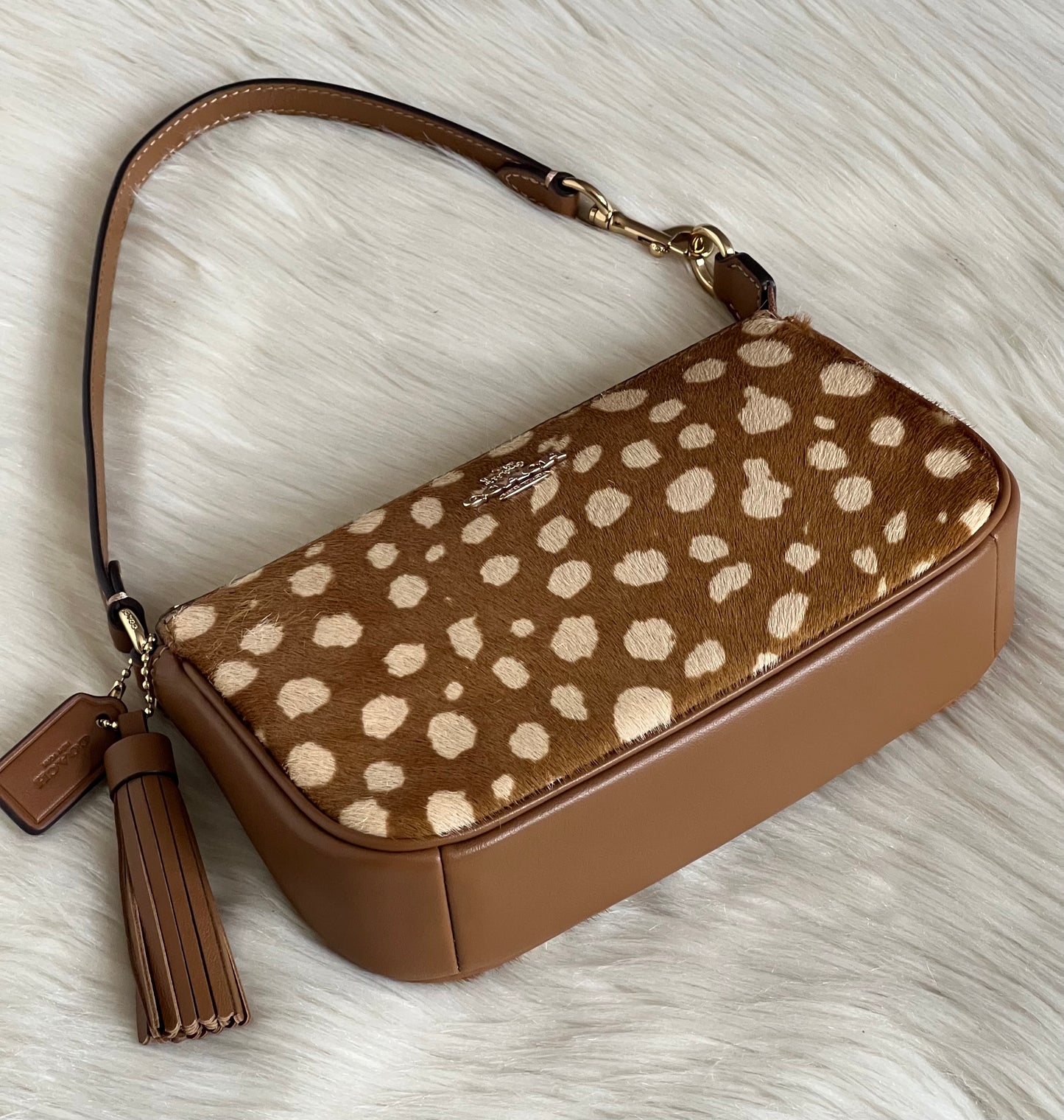 Coach Nolita 19 with Deer Print