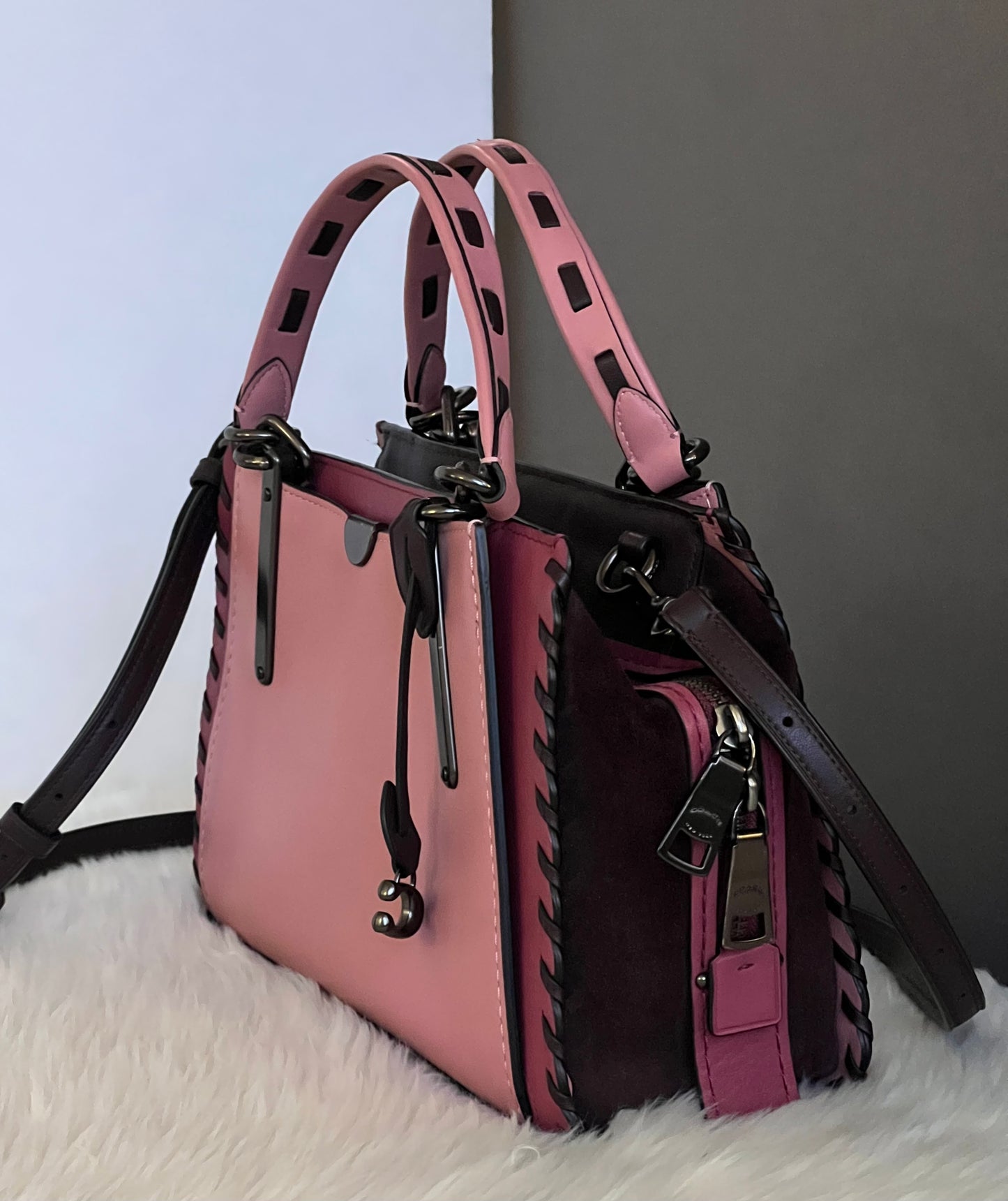 Coach Dreamer In Colorblock With Whipstitch