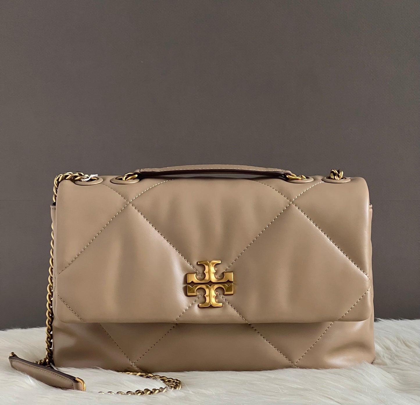 Tory Burch Kira Diamond Quilt Convertible Shoulder Bag