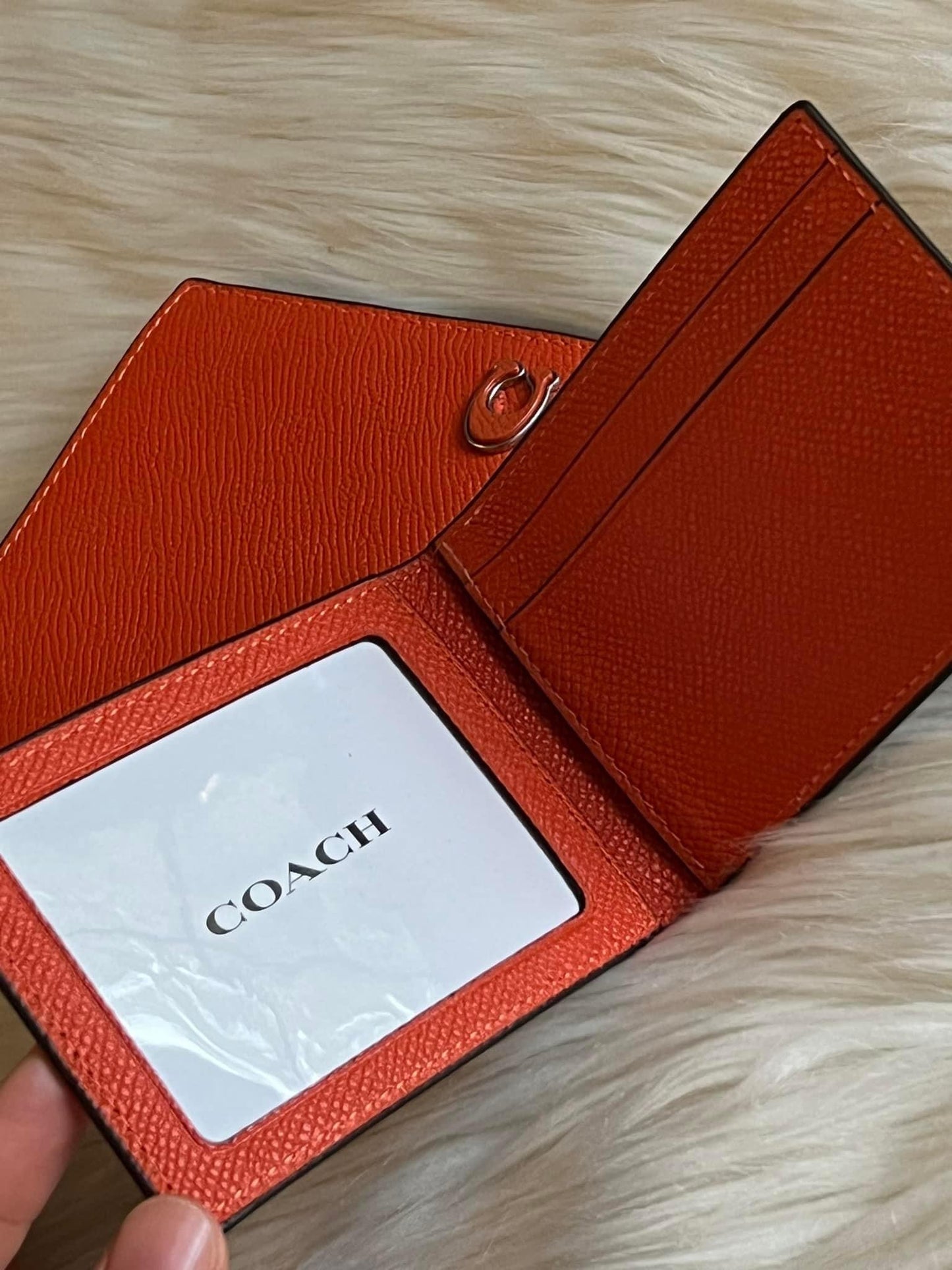 Coach Men’s 3-in-1 Wallet with Signature Canvas Interior