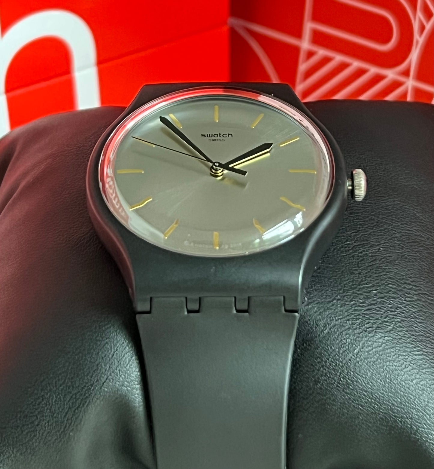 Swatch Back to Black Watch