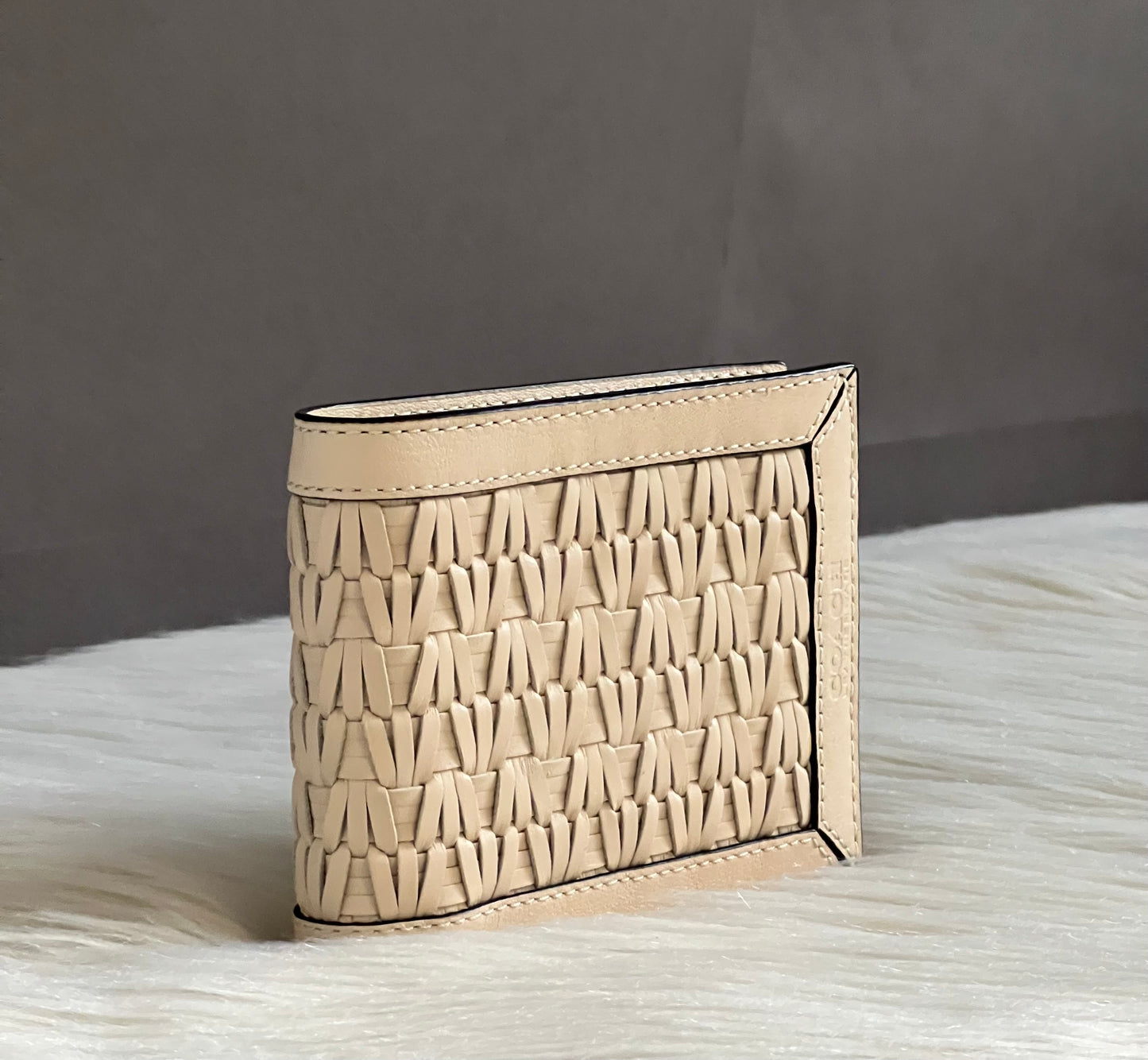 Coach 3-in-1 Wallet with Weaving