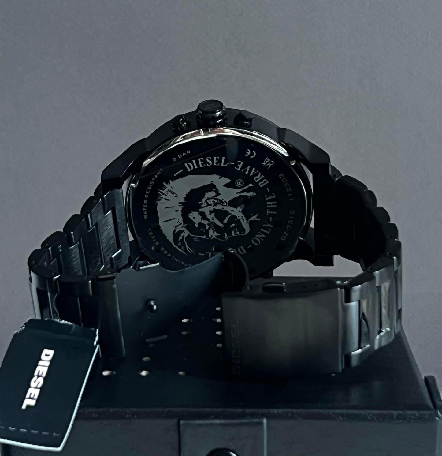 Diesel Men's Mr. Daddy 2.0 Black Chronograph Watch