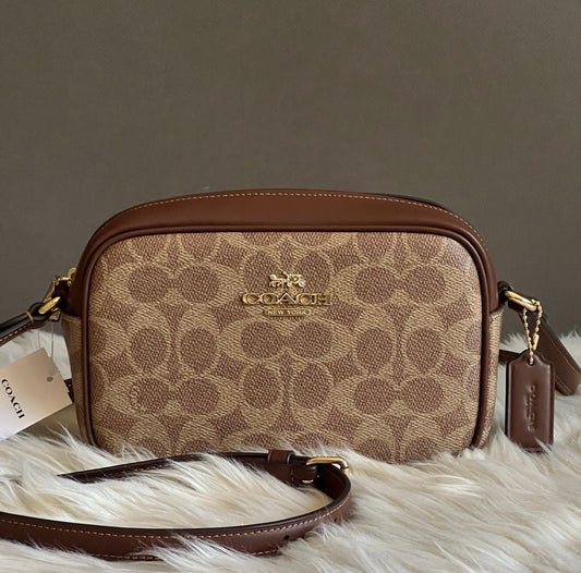 Coach Mini Jamie Camera Bag in Signature Canvas