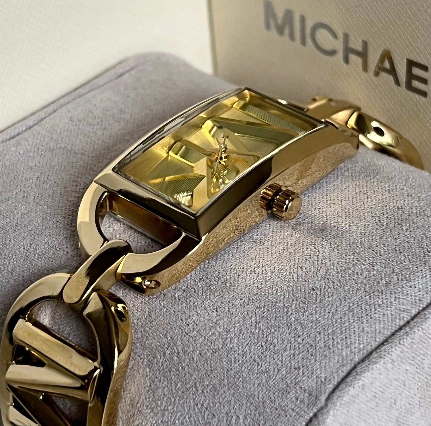 Michael Kors Mini Empire Gold-Tone Watch