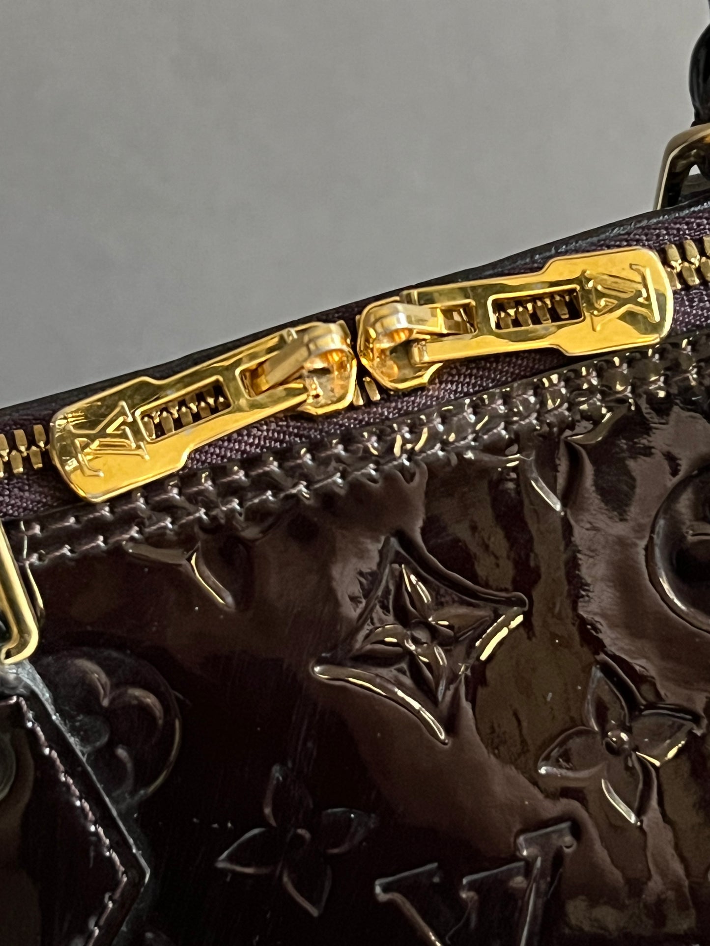 Louis Vuitton Alma PM In Monogram Vernis Leather