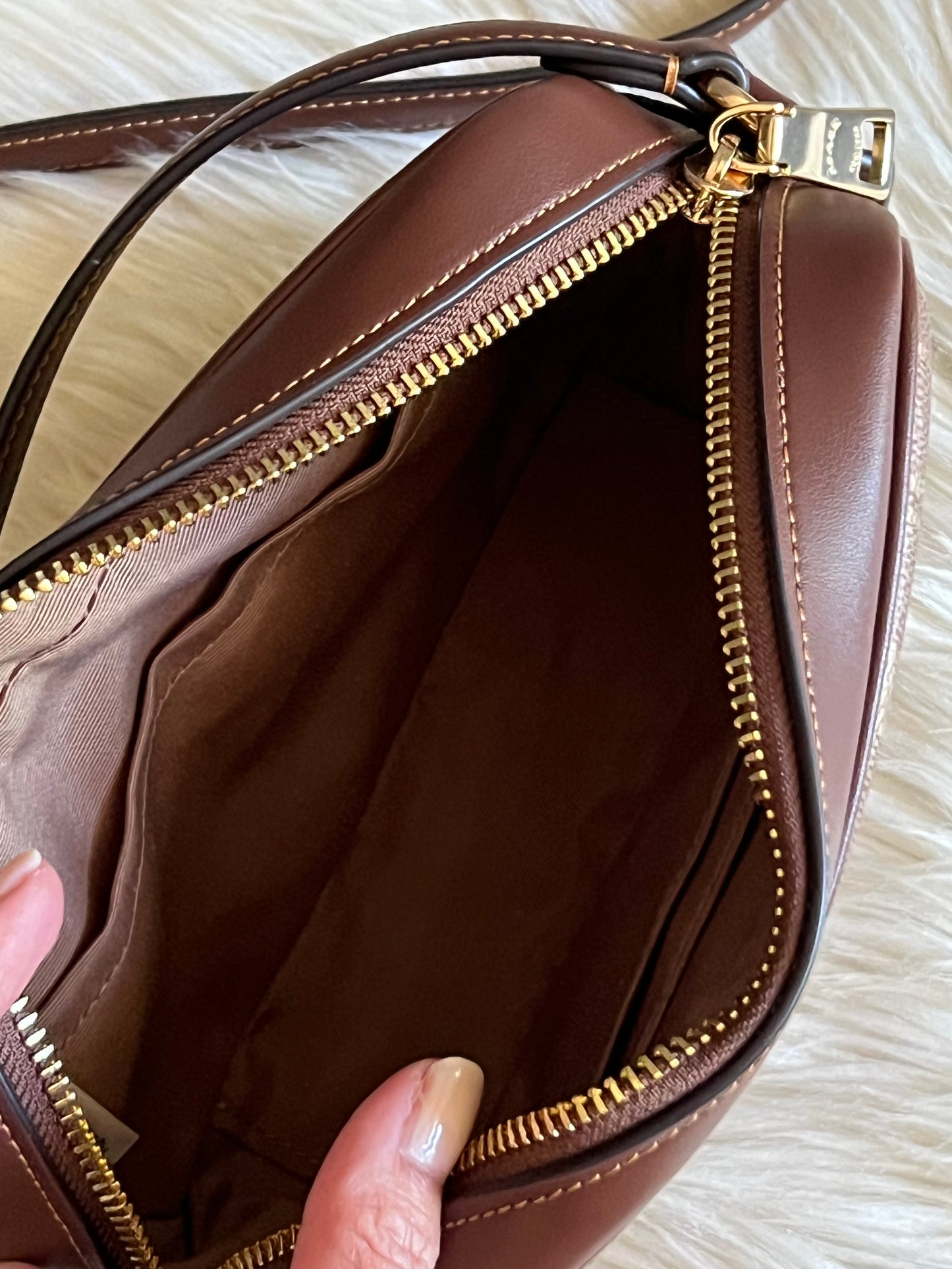 Coach Mini Jamie Camera Bag in Signature Canvas