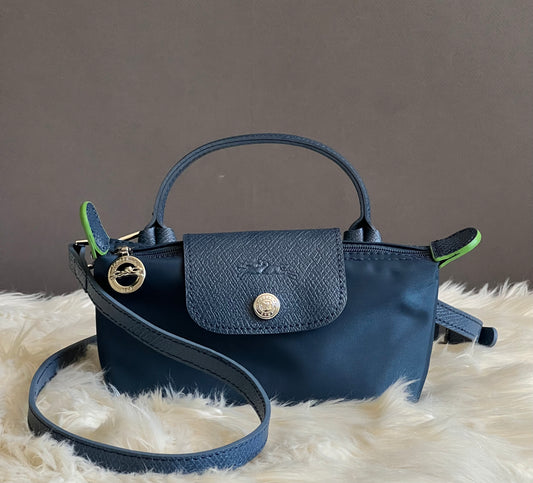 Longchamp XS Le Pliage Original Pouch with Strap