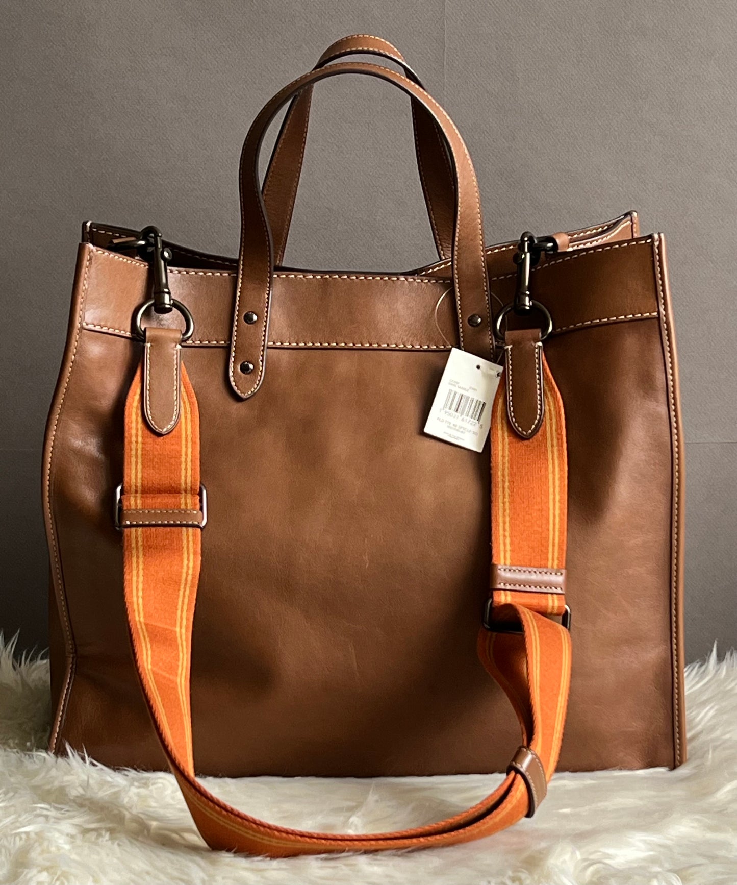 Coach Field Tote 40 with Coach Badge