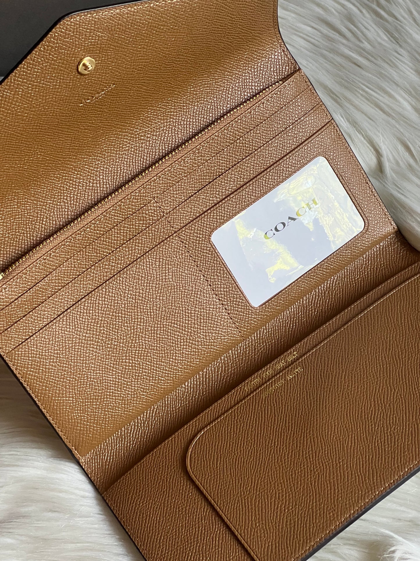 Coach Travel Envelope Wallet