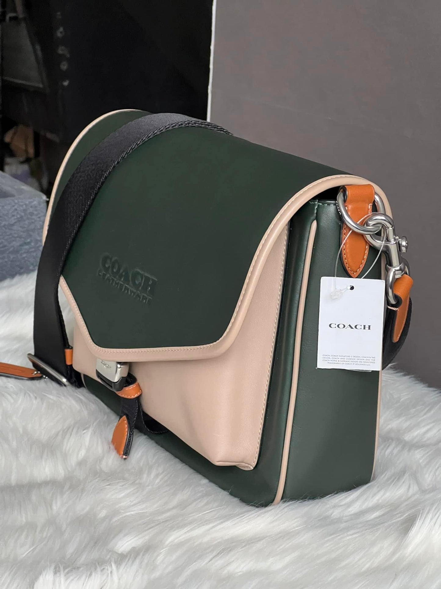 Coach Charter Messenger in Colorblock